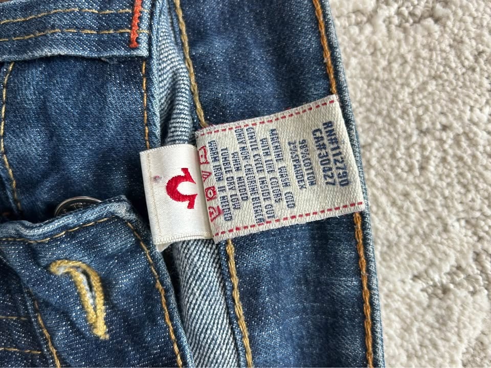 True Religion Jeans - Size 29 - Made in USA - Distressed Vintage - photo 5