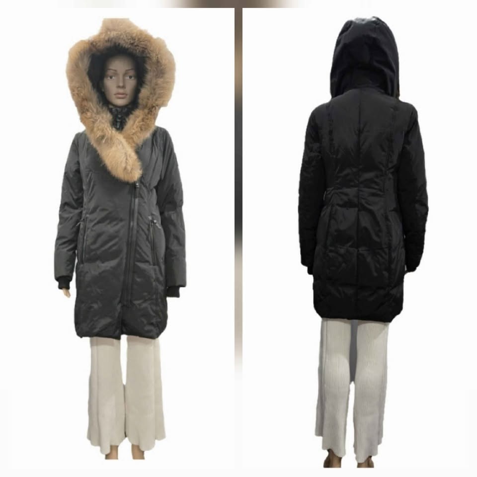 Atelier Noir Rudsak Down Parka w/ Real Raccoon Fur - Size S/M - photo 3