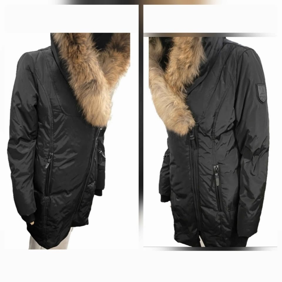 Atelier Noir Rudsak Down Parka w/ Real Raccoon Fur - Size S/M - photo 5