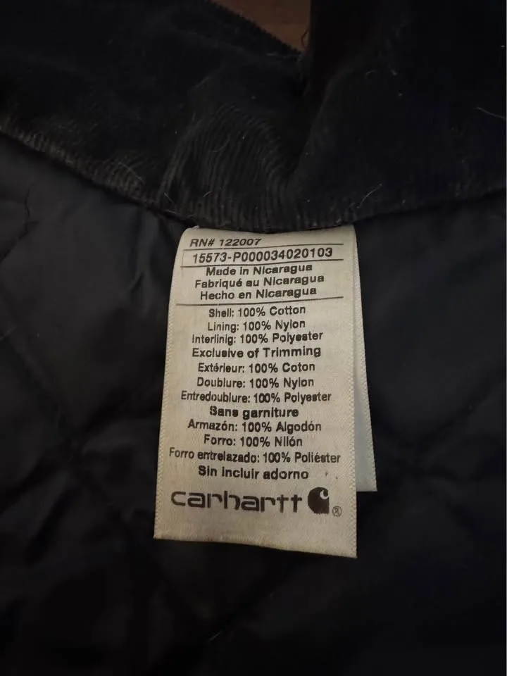 Carhartt dog jacket size image indicator(5)
