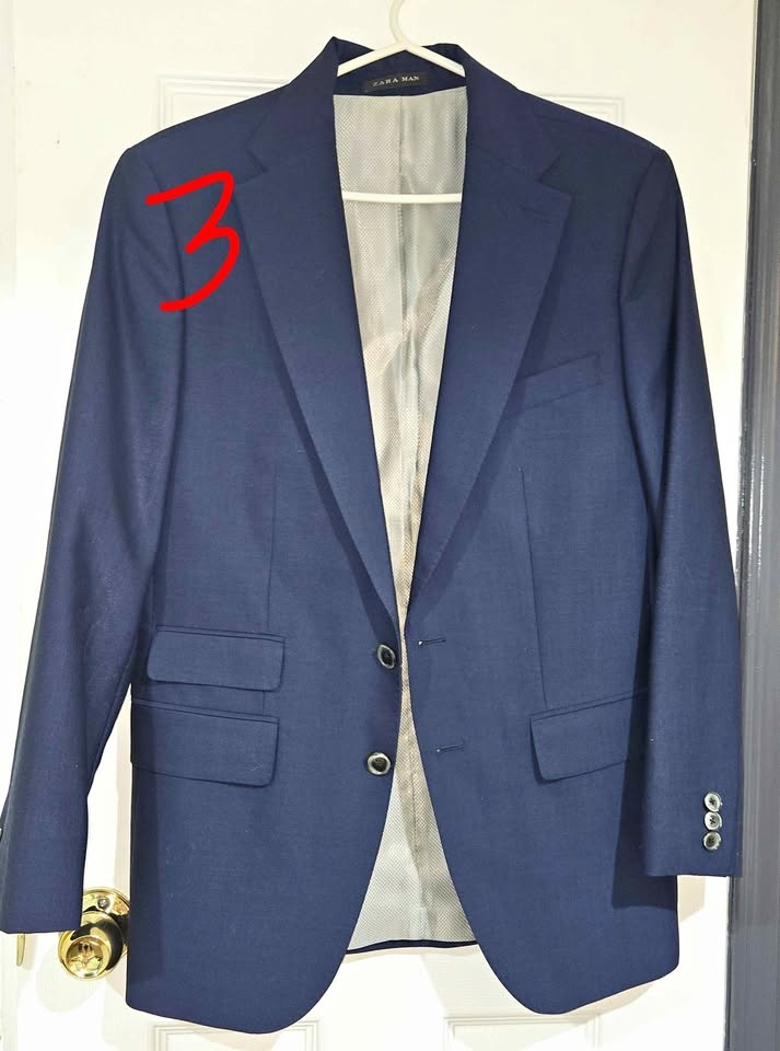 Men suit! Multiple, black, blue