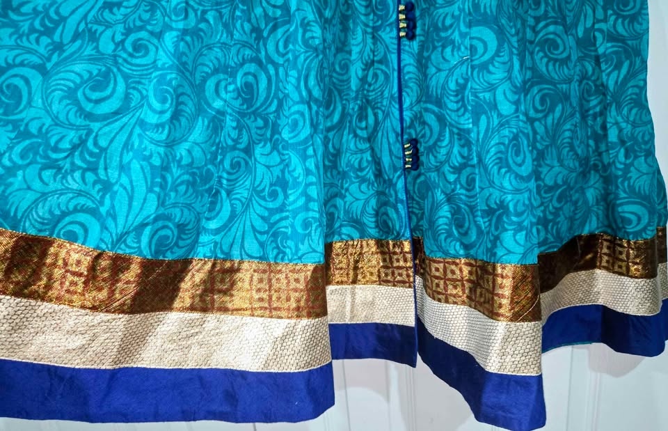 BLUE Anarkali style dress - photo 2