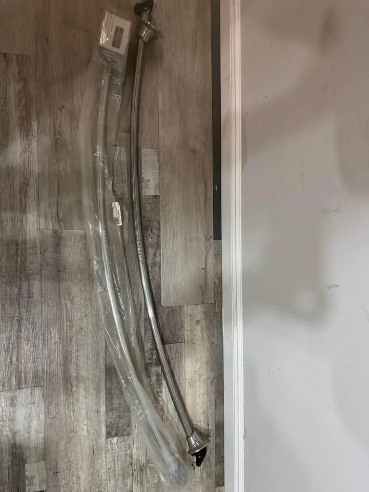 Shower rod - Curved moen image indicator(3)