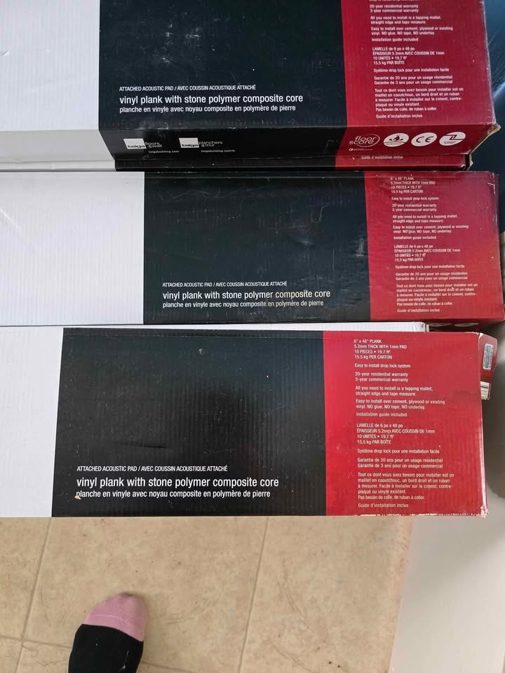 Vinyl Plank Flooring - 15 boxes - photo 3