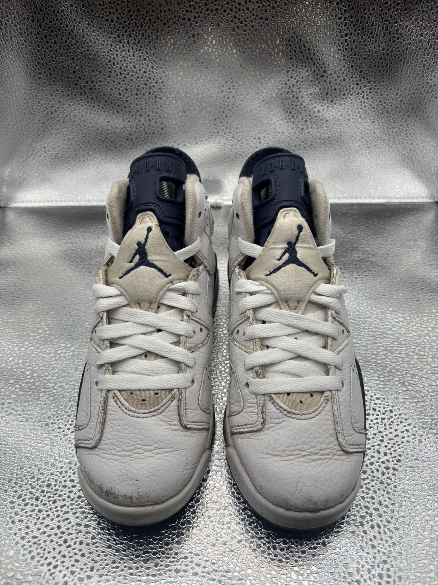 Air Jordan 6 Midnight Navy GS - photo 2