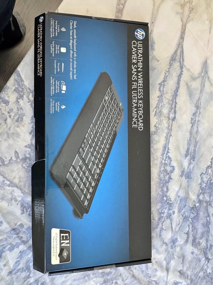 New HP Ultrathin Wireless Keyboard