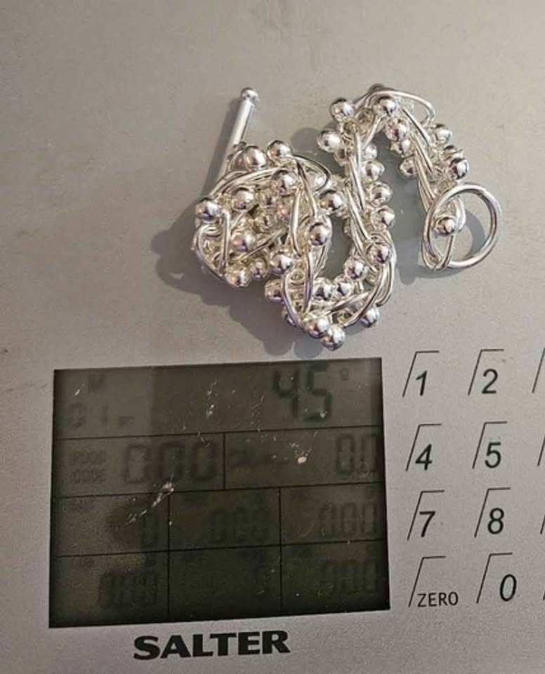 Sterling Silver toggle bracelet stamped 925 - Spruce Grove picku - photo 2