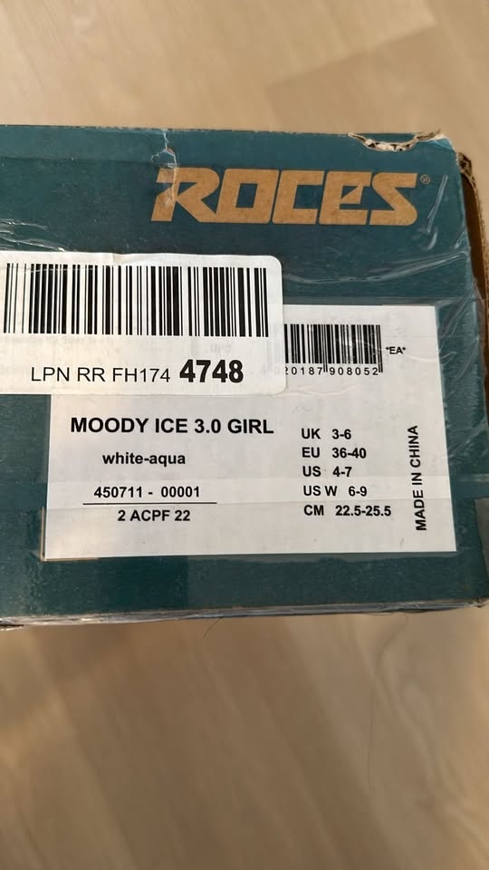 Adjustable Ice Skates - Roces Moody 3.0 Girl - NEW - photo 2