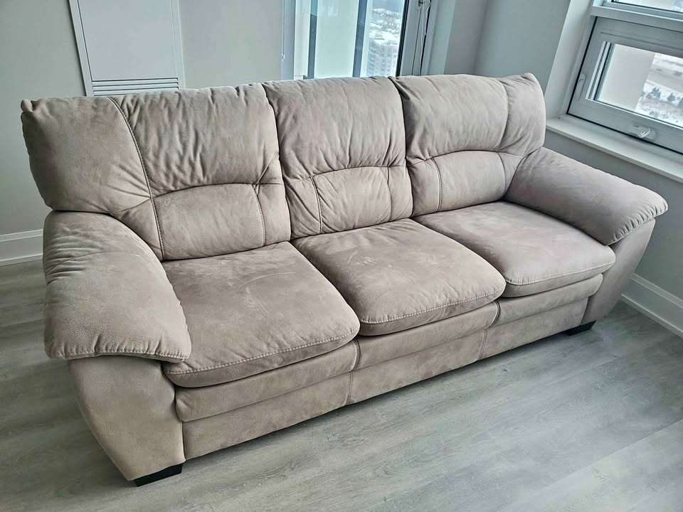 3 Seater Sofa Couch - Beige🏆