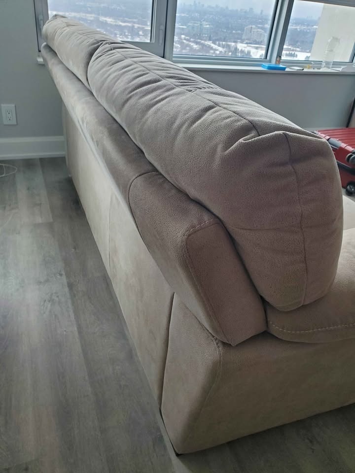 3 Seater Sofa Couch - Beige🏆 - photo 2