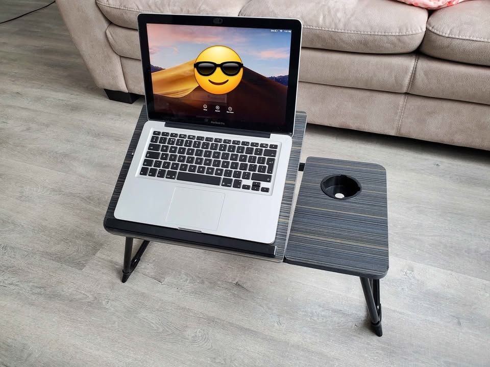 Foldable Adjustable Laptop Table for Bed Sofa🏆 - photo 2