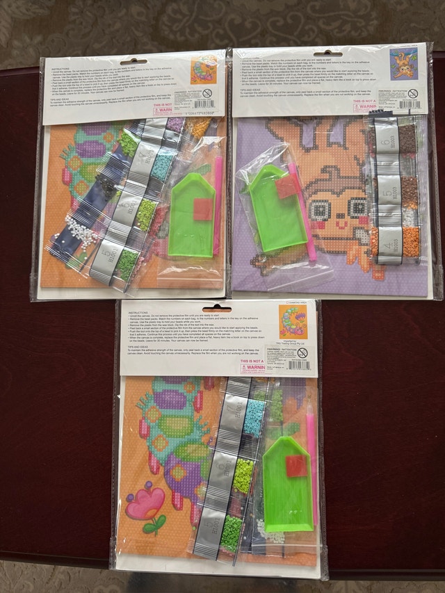 DIY Diamond Painting Kits - 3 Pack - photo 2