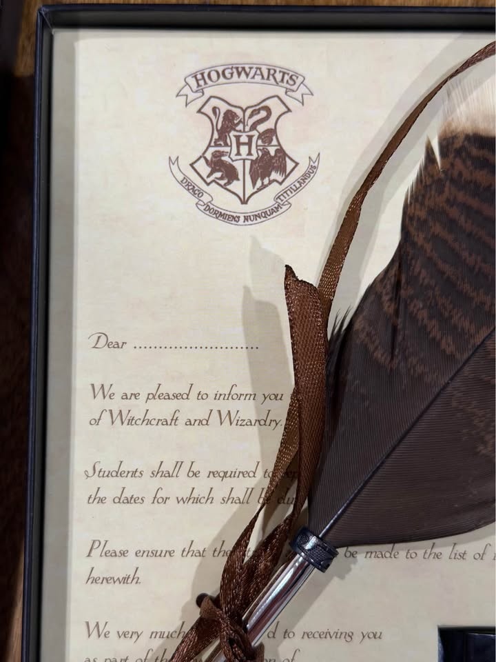 Harry Potter Calligraphy Set - Hogwarts Letter, Quill & Ink - photo 2