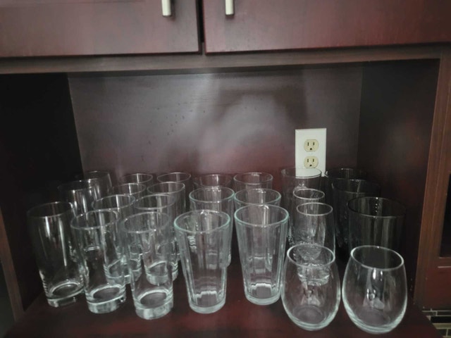 Glass tumbler glass