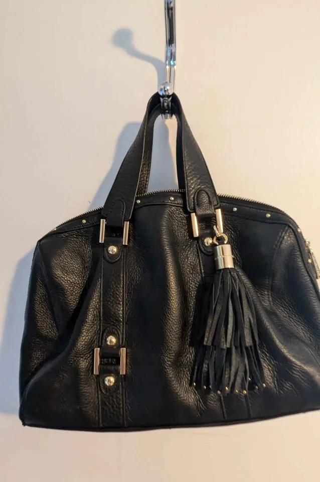 NEW Juicy Couture Black Leather Purse image indicator(2)