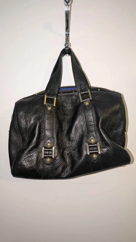 NEW Juicy Couture Black Leather Purse image indicator(5)