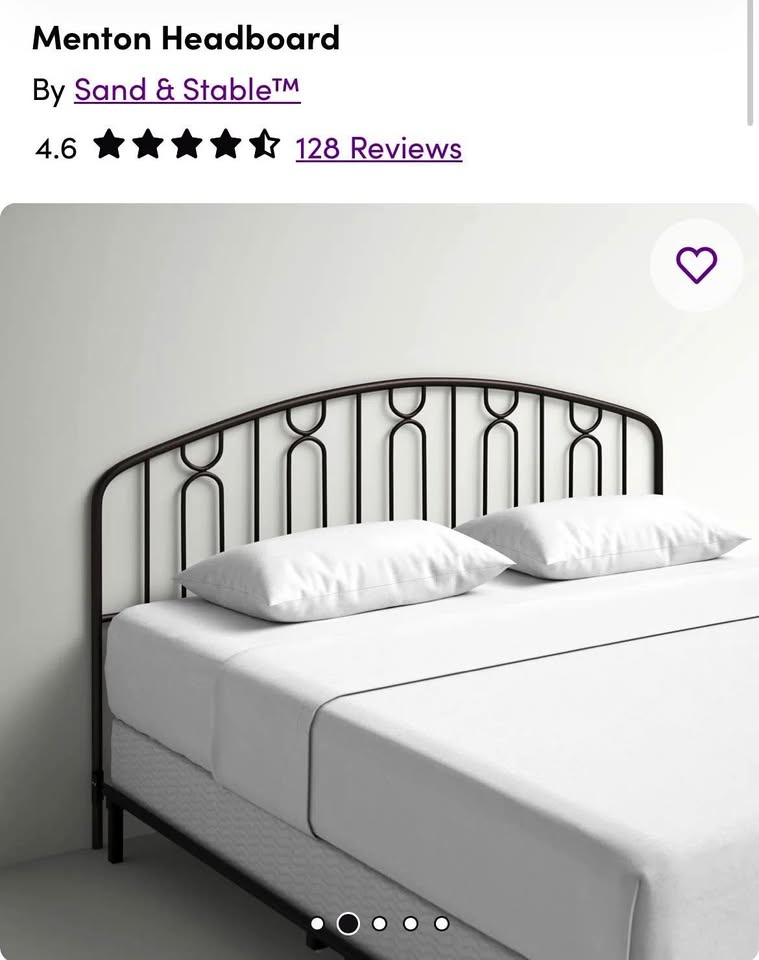 Queen Metal Headboard MUST GO