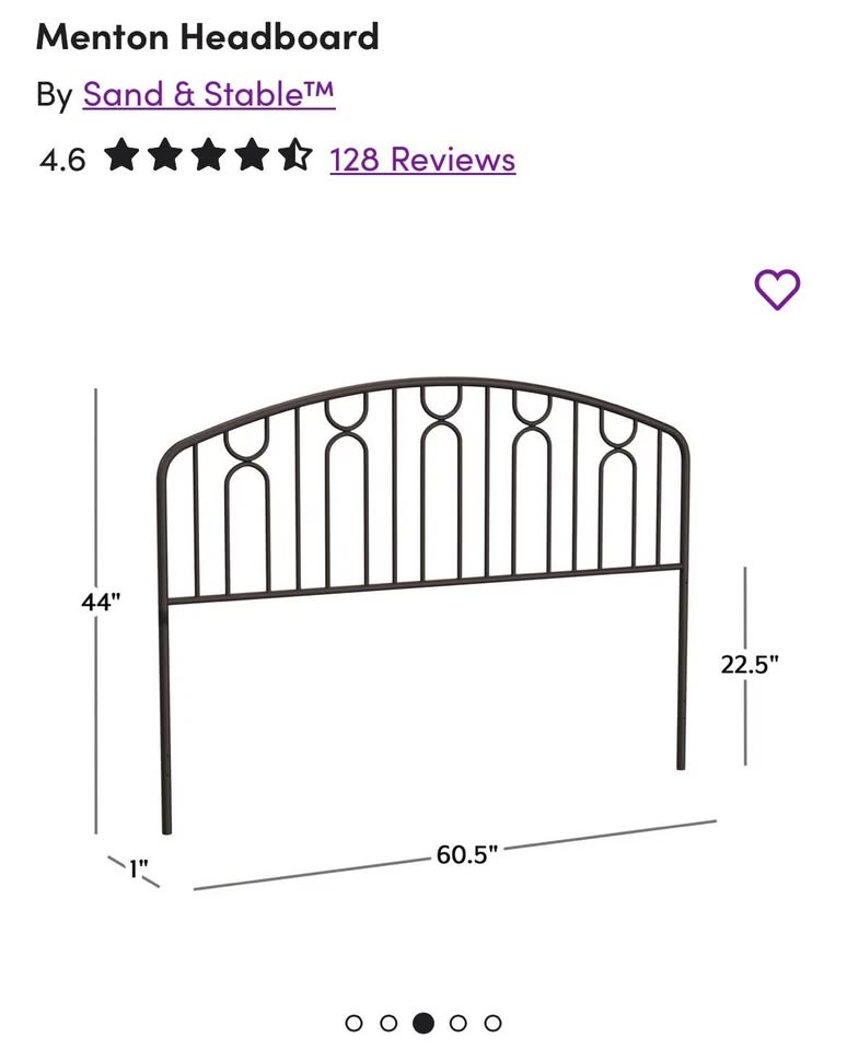Queen Metal Headboard MUST GO - photo 2