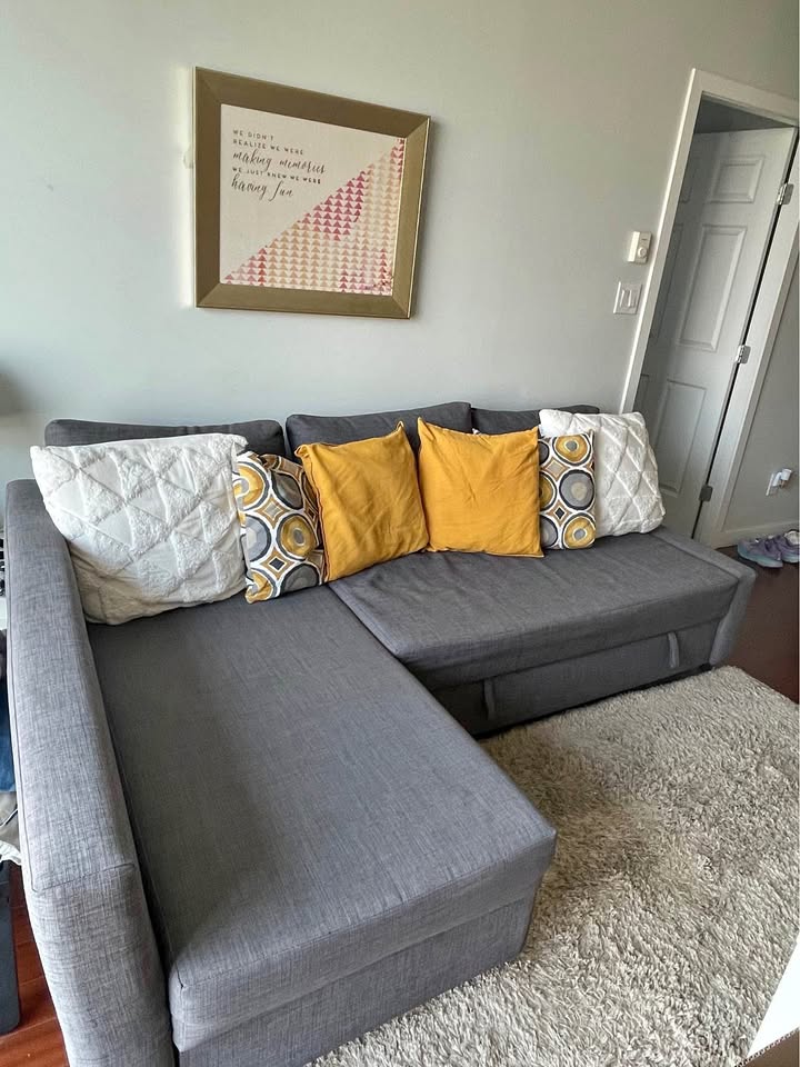 IKEA FRIHETEN Corner Sofa-Bed with Storage