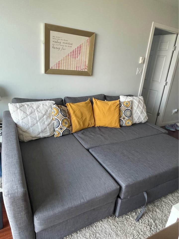 IKEA FRIHETEN Corner Sofa-Bed with Storage - photo 2