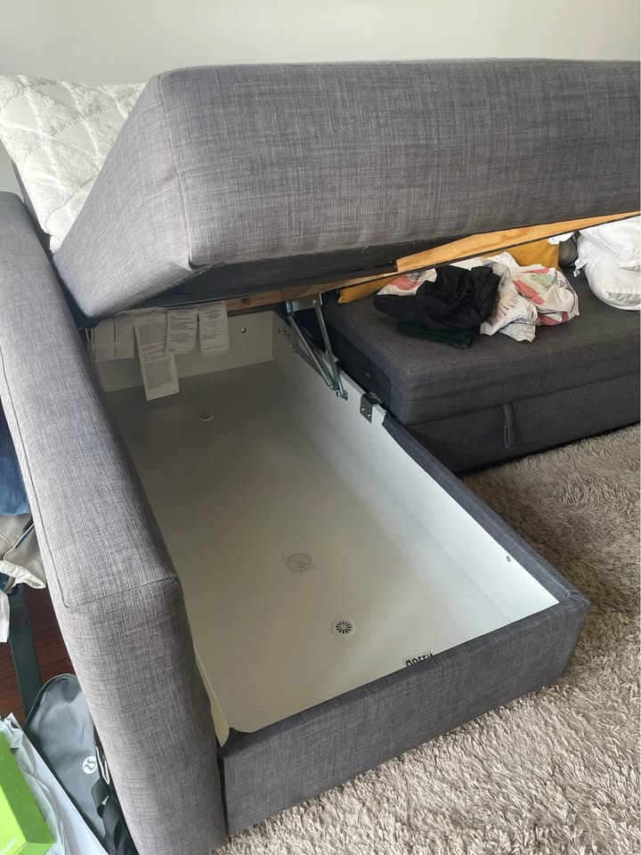 IKEA FRIHETEN Corner Sofa-Bed with Storage - photo 3