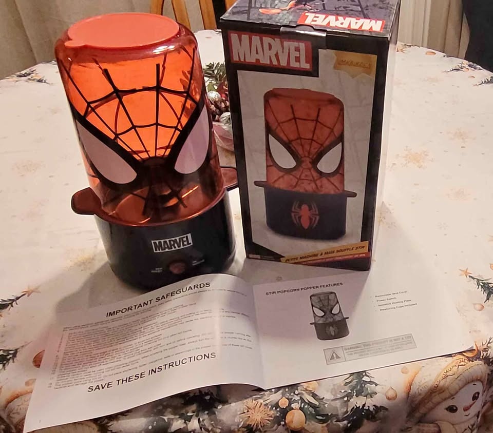 Marvel Spiderman Popcorn Maker