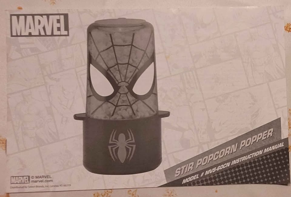 Marvel Spiderman Popcorn Maker - photo 2