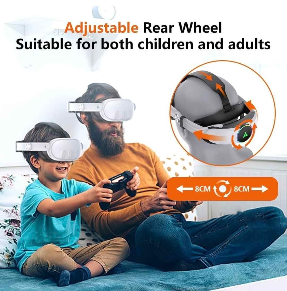 Meta Quest 3/3S Head Strap with 10000mAh Battery - photo 3