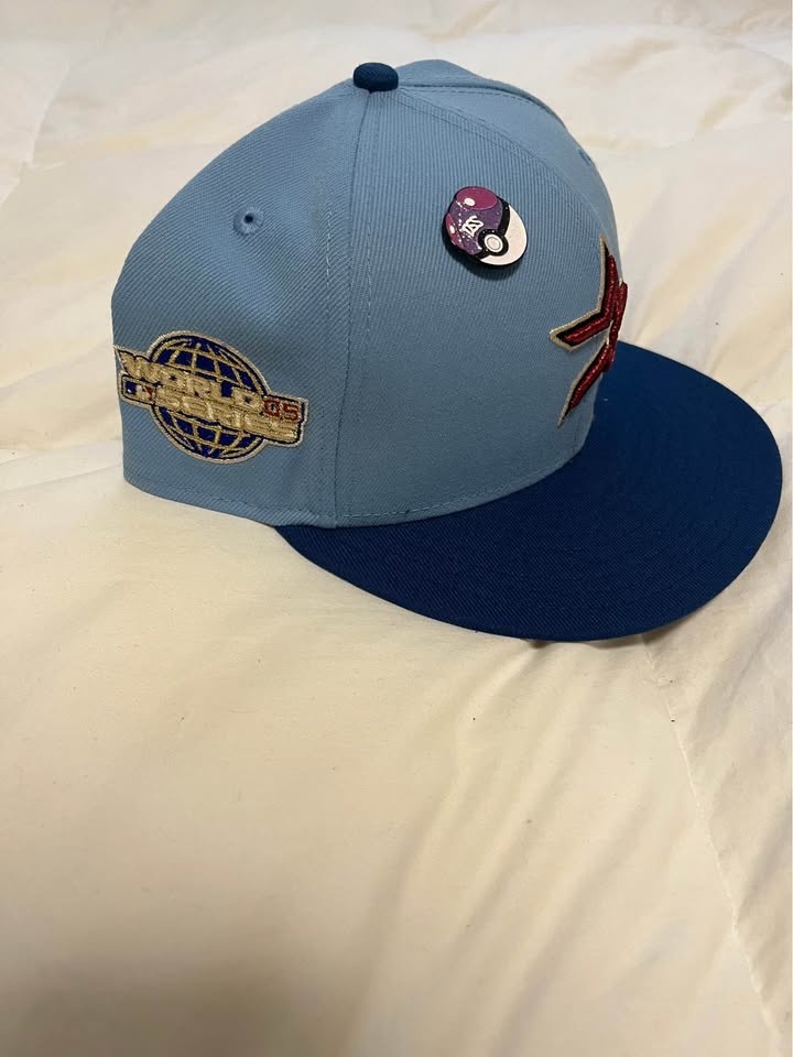New Era Houston Astros 2005 World Series Side Patch 59FIFTY Hat - photo 2