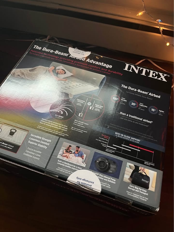 Intex Queen Headboard Airbed - photo 2