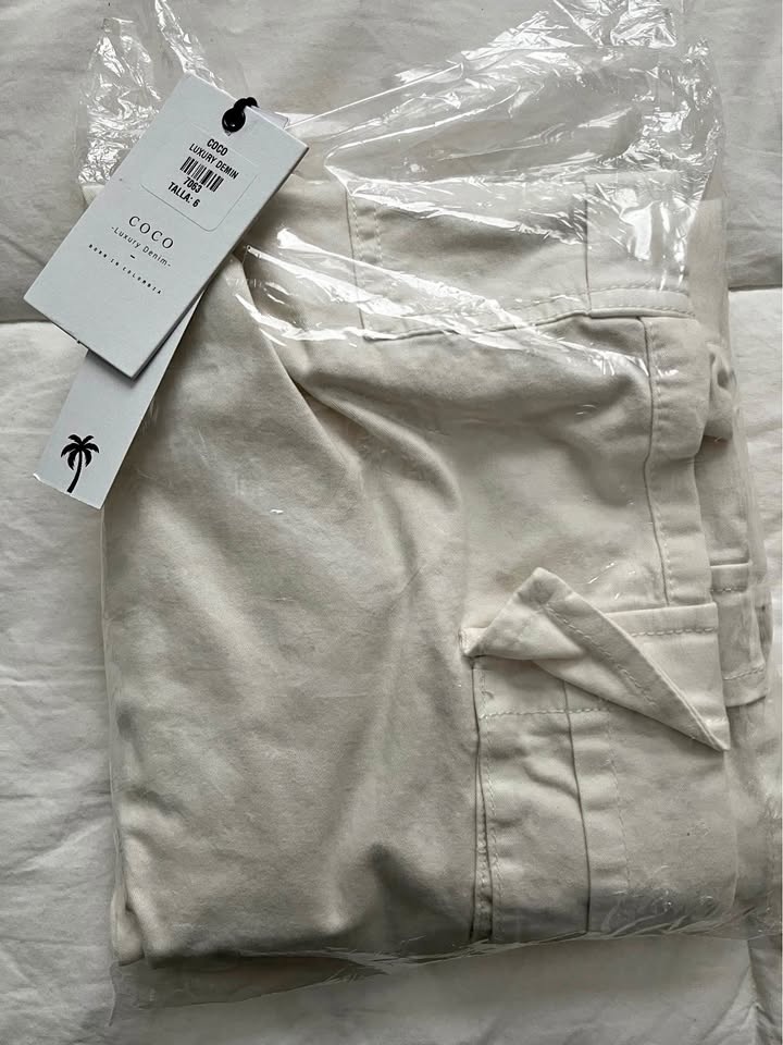 Coco Luxury Denim Cargo Pants