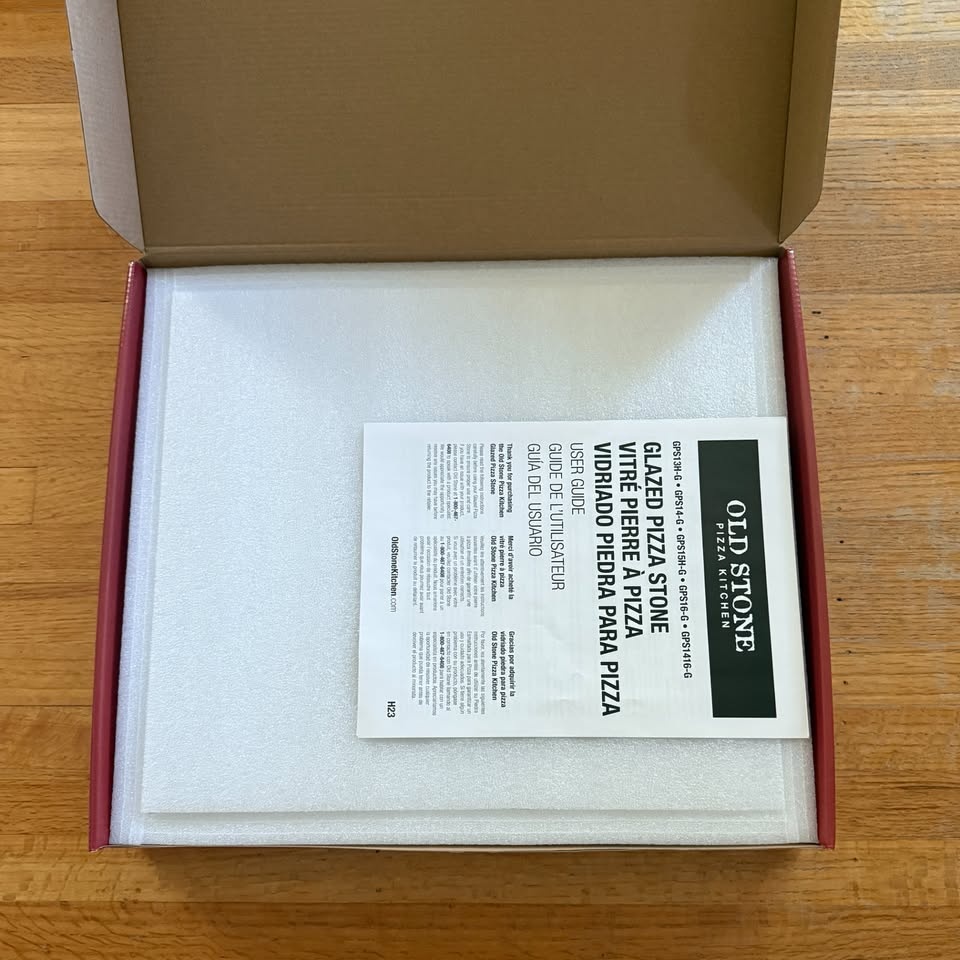 NEW IN BOX (NIB) Pizza Stone AND Dough Whisk Set - photo 4