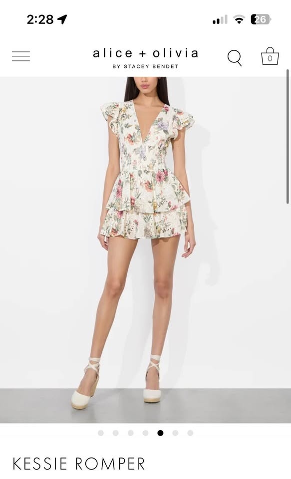 Alice + Olivia ROMPER - photo 4