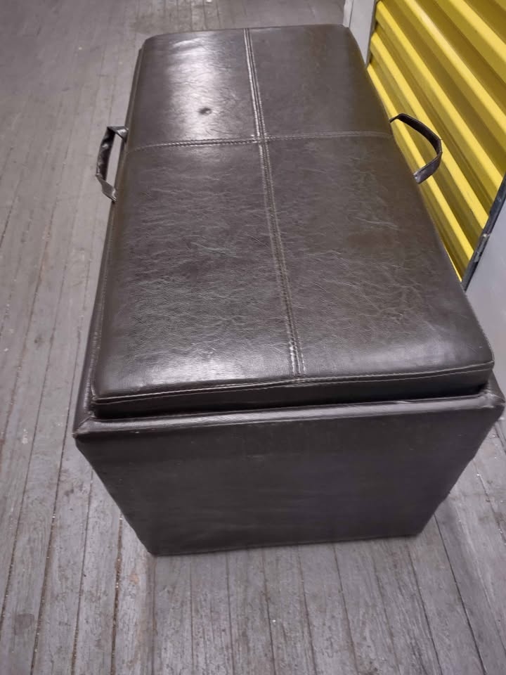 Ottoman storage 35x20 brown - photo 2