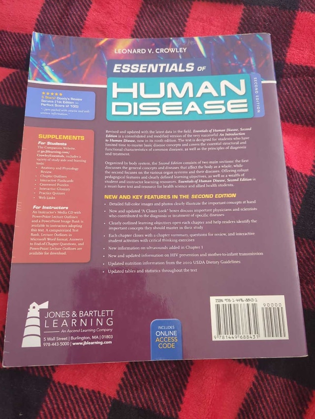 Essentials of Human Disease Second Edition Leonard Crowley - photo 3