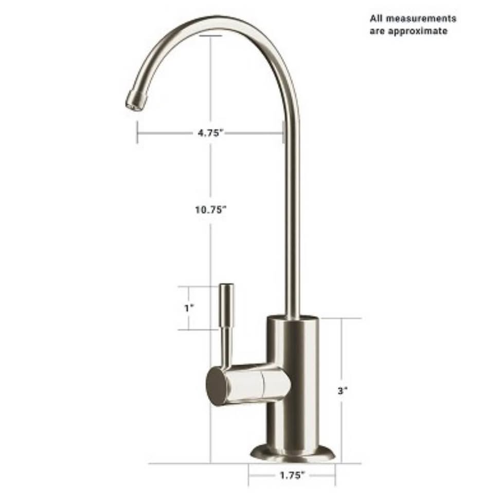 BNIB Max Water Flow Faucet - Brushed Nickel - photo 3
