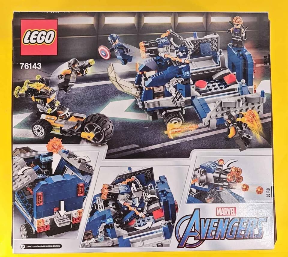 LEGO Marvel 76143 Avengers Truck Take-down Retired 2020 Pickup - photo 2