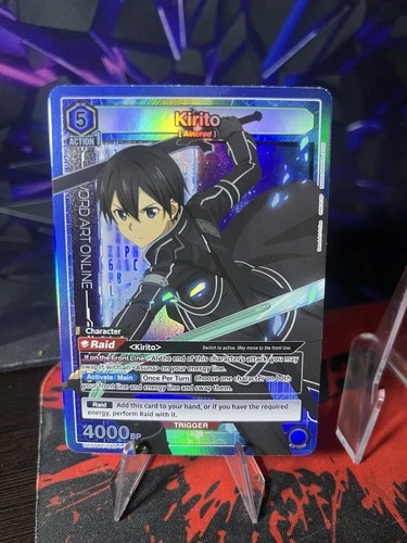 Kirito SR UE07BT SAO-1-041 UA Sword Art Online - Plus 2 Bonus - photo 2