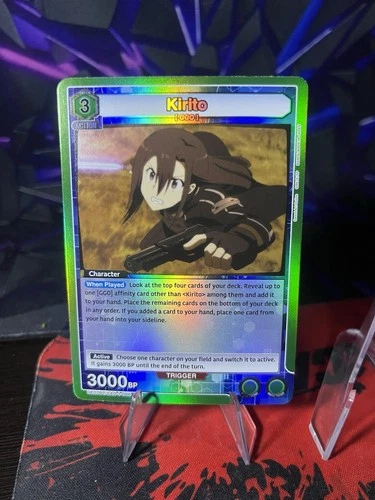 Kirito SR UE07BT SAO-1-041 UA Sword Art Online - Plus 2 Bonus - photo 4