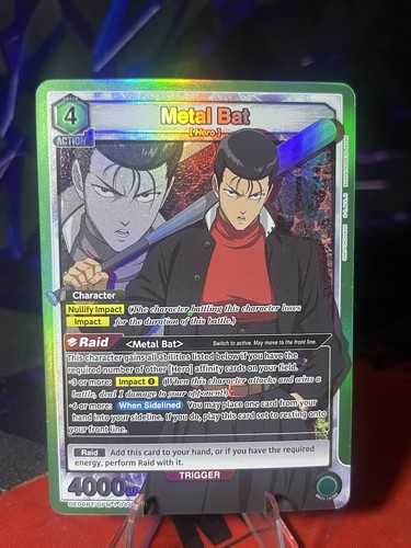 Lot Of 4 - Metal Bat Union Arena TCG One Punch Man Alt Art SR - photo 3