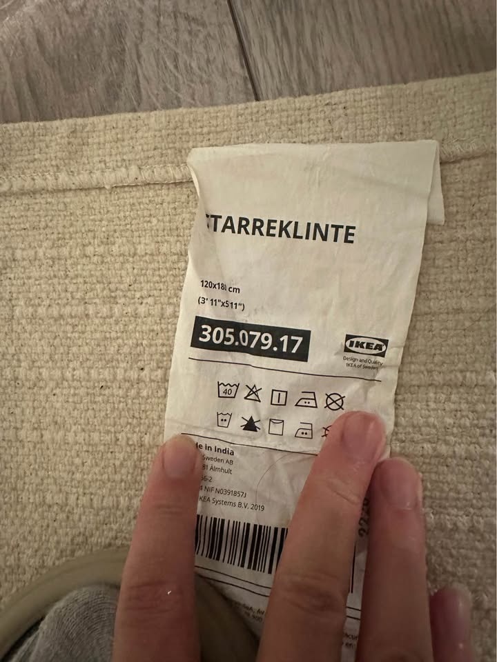 STARREKLINTE rug from IKEA - photo 3