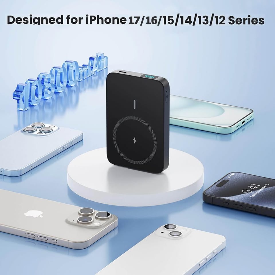 Magnetic Portable Charger 25W Fast Charging 10800mAh - photo 5