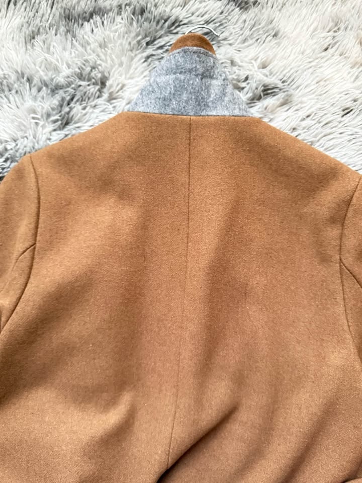 ABERCROMBIE Wool-Blend Dad Coat Medium - photo 4