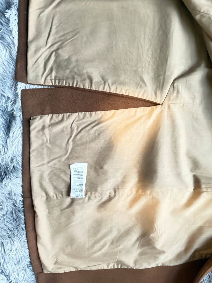 ABERCROMBIE Wool-Blend Dad Coat Medium - photo 5