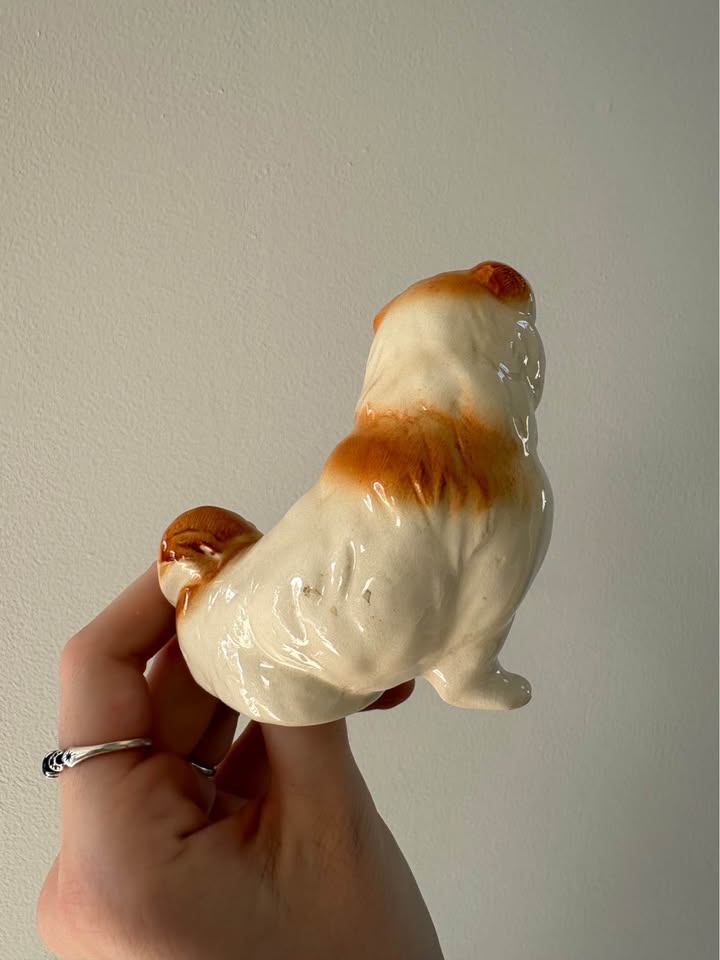 Chow chow vintage dog figurine - photo 2