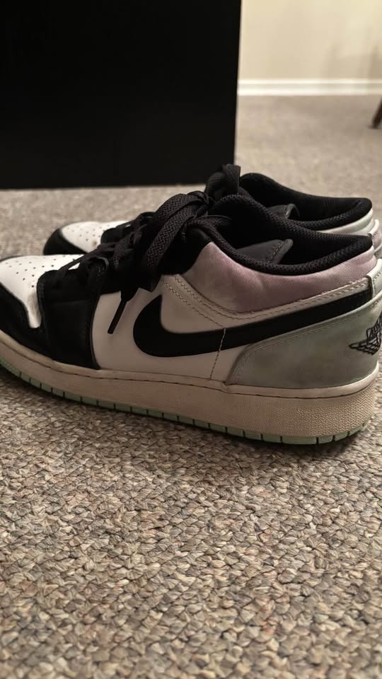 Nike Air Jordan Low SE Tie Dye Mint Color - photo 3