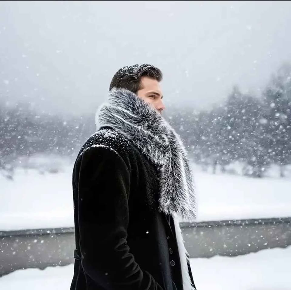 Faux Fur Scarf for Men - photo 2