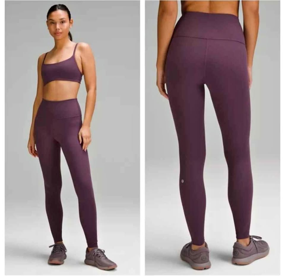 Lululemon Wunder Train High-Rise Ribbed Tight 28" Size 4