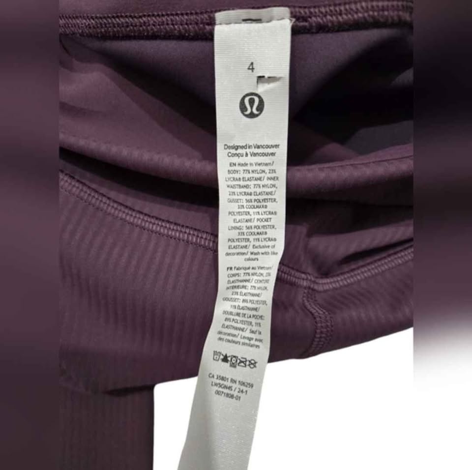 Lululemon Wunder Train High-Rise Ribbed Tight 28" Size 4 - photo 5