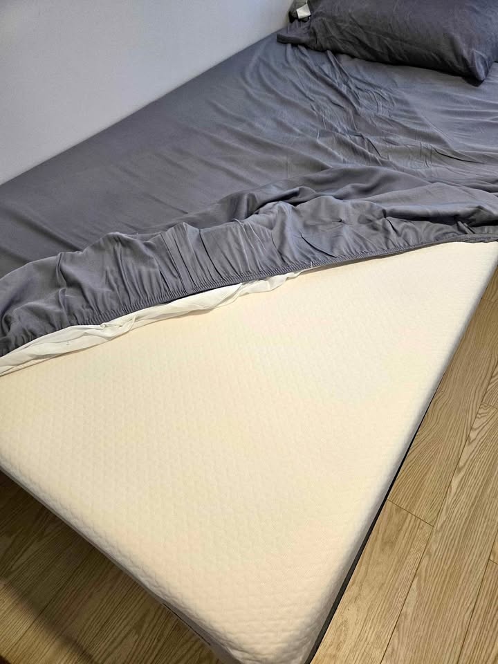 Twin Bed Frame and Memory Foam Mattress